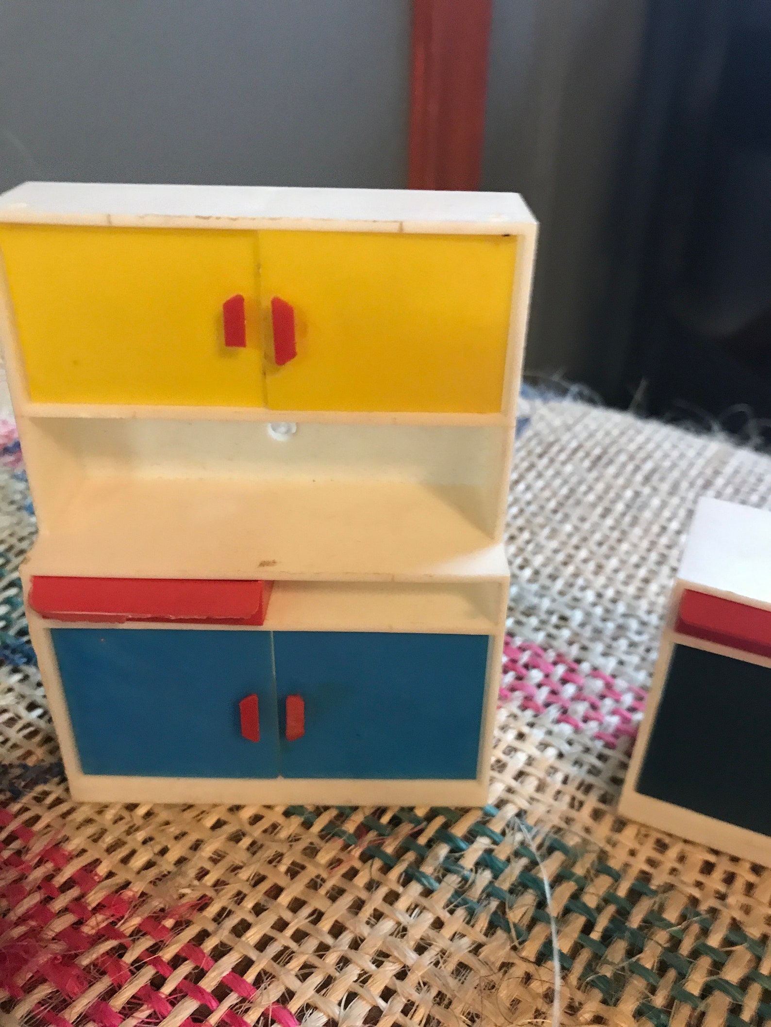 Vintage Plastic Dollhouse Furniture 3 Pieces 2 and Etsy