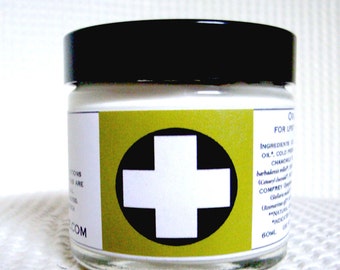 Organic Green Cream    60mL for Upset Patches on Face and Body