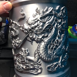 Dragon vase \ Container highly detailed
