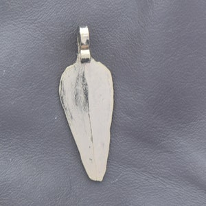 Focal Pendant drop, 56mm, forged steel, Gold tone finish, each