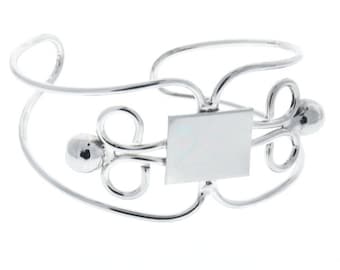Wire Form Cuff Bracelet