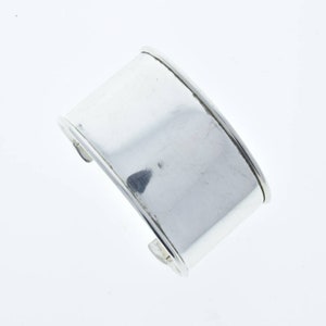 1.5 Cuff Bracelet, Silver Adjustable Bracelet Channel for adding art or other media, Each image 1