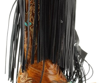 Fringe Genuine Suede Leather Trim 4 Red Three 24 Lengths