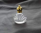 Perfume bottle Pendant , hole in top of cap, 2 each , G929