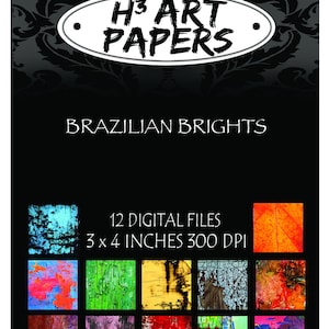 Brasilianische Brights Sammlung Digitale Muster