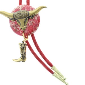 Bull Bolo, cavo nero o rosso da 36", prodotto negli Stati Uniti, ciascuno