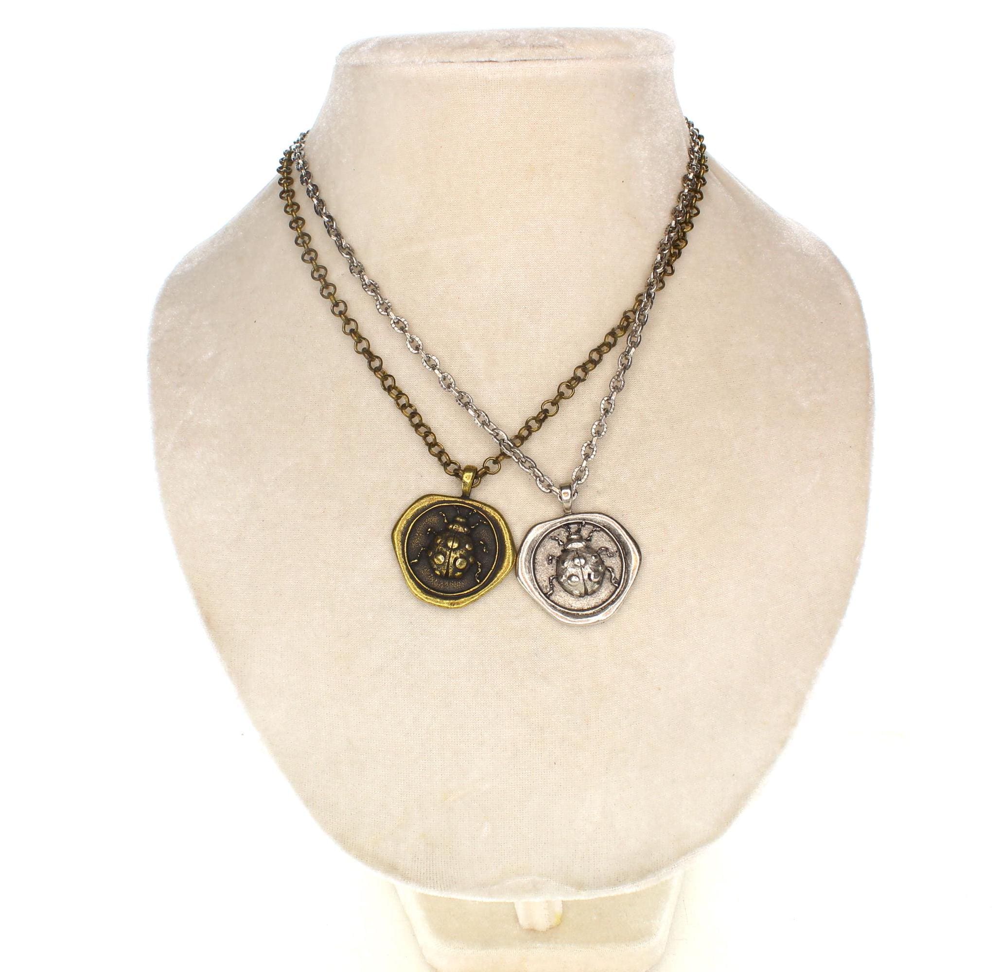 COLLANA COCCINELLA CON STRASS | FDreams