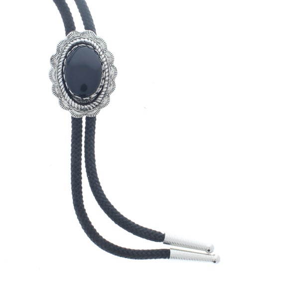 ネックレス・ペンダント Western Concho Bolo Tie #7810 Western Concho Bolo With Stone, Made in USA - Etsy