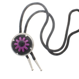 Spur Bolo, 36&quot; cord , Black cord , made in USA