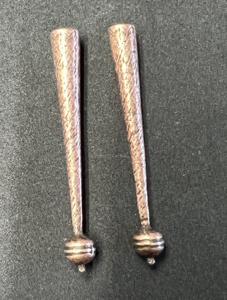 Bolo Tip zinc cast, antique brass gold or copper antique, Made in USA, pack of 2 image 3