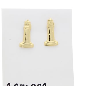 Lighthouse  Lapel Pin 30mm, Hamilton Gold Plate with Back Clutch, 12 pieces G971BRG