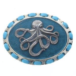 Kraken belt ,  Leather Belt , with belt , 1.5&quot; belt