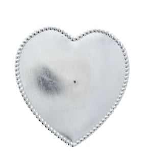 Heart Belt Buckle, Silver or Copper Finish, Interchangeable D Ring, Made in USA, Pack of 2