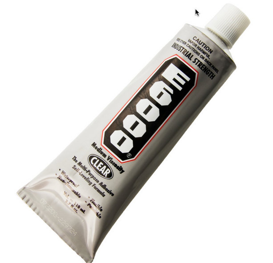 E6000 Permanent Adhesive Glue for Metaltometal or Toplastic, 1 Ounce