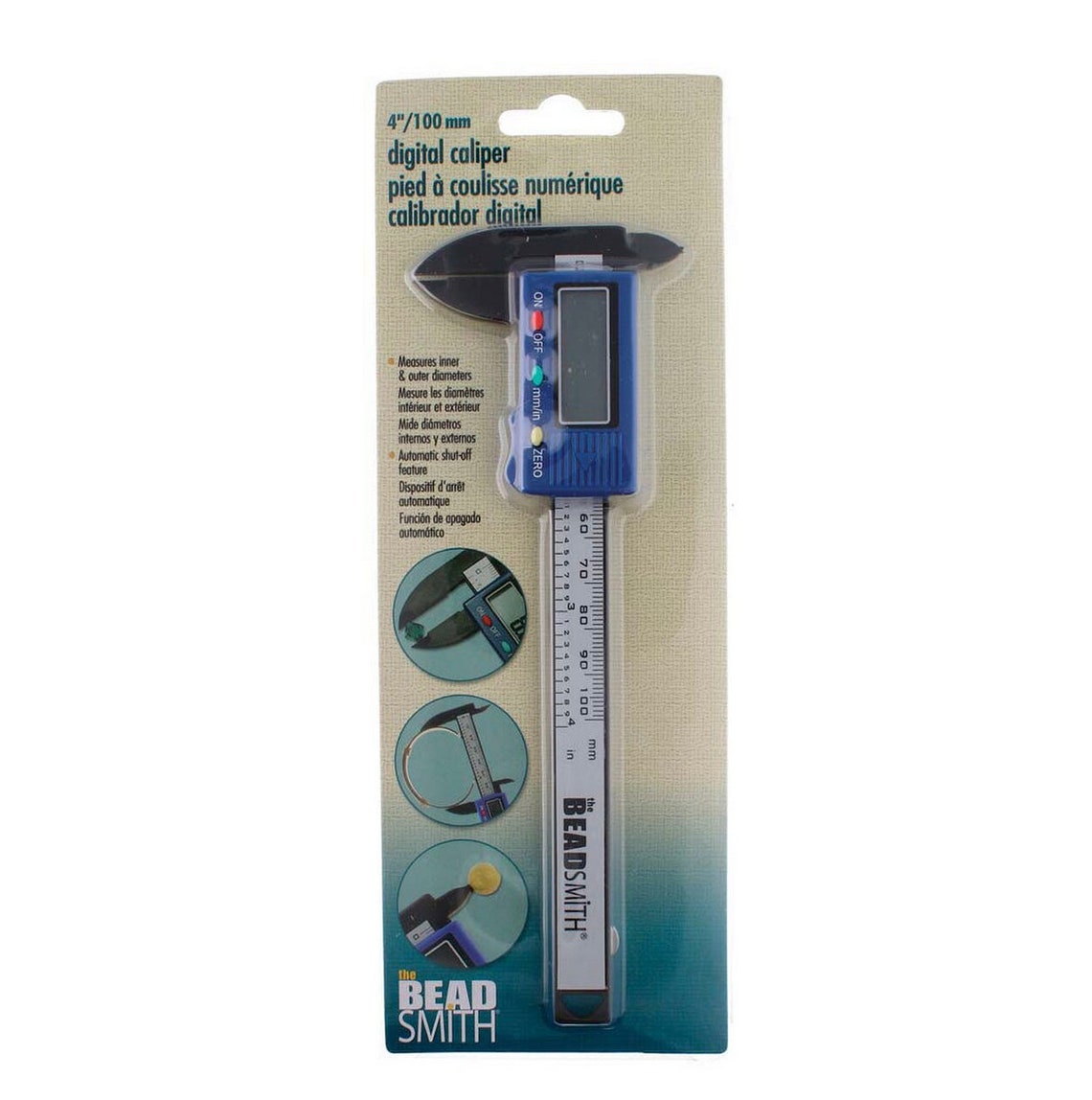 Sliding Ruler Digital Digital Caliper, Easy Slide Rule, MM or Inches, Battery Included Each ...