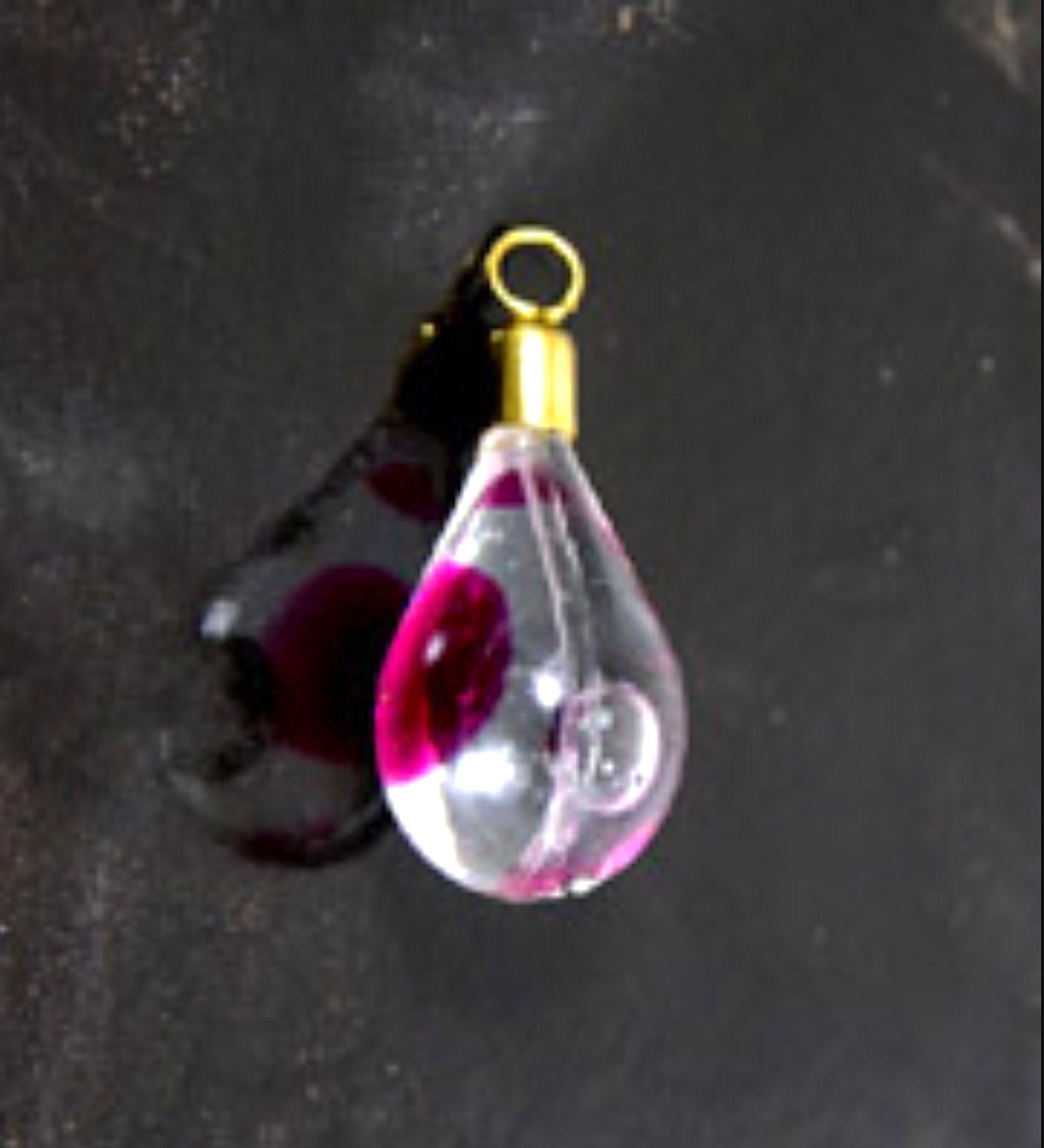 1.25 Fairy Elixir Pink Potion in Clear Bottle Charm With Liquid, Gold Cap,  Pack of 2 -  Canada