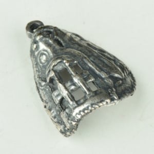 23mm BaseBall Glove Charm, antique gold or antique silver, made in USA, pack of 2