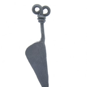 Viking Norse Drop Pendant, 75mm, forged steel, Each