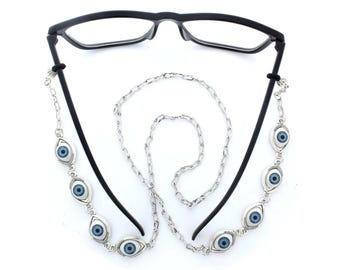 Chaine à lunettes Blue Eyes