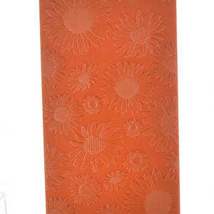 Kabuka Daisy Flower Craft Mold for paper and metal Embossing, Etching, Scrapbooking, Etching, Candling, Candy Making, and Soap making, each
