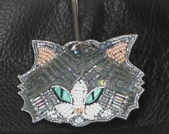 猫のキーホルダー、アメリカ製、各