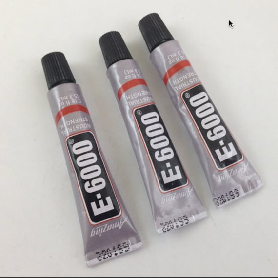 E6000 Adhesive Glue Metaltometal Application 0.18oz Tube Etsy