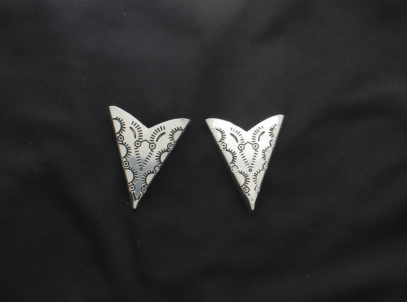 Angoli Per Colletto Western In Turchese - Metallico Con Pietra Turchese, Per Camicie Cowboy - Foto 10