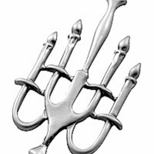 Candelabro de 53 mm, prata antiga ou prata clássica, pacote com 6