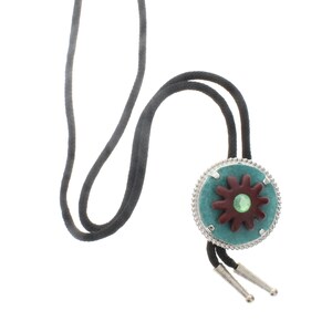 Spur Bolo, 36&quot; cord , Black cord , made in USA