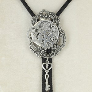Portachiavi Key to TIME, prodotto negli USA, placcato argento, punte