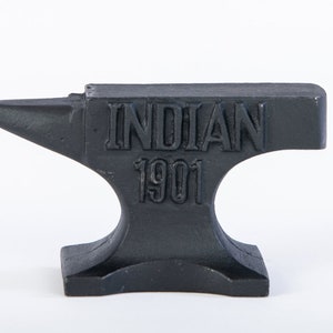 Indian 1901 Anvil, Collectible Cast iron, Each