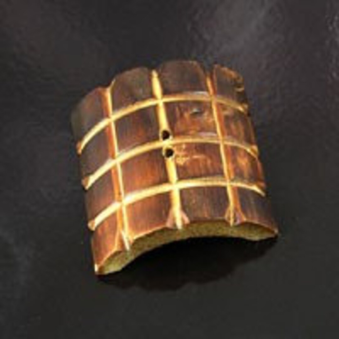 12 Bamboo Buttons, 38 Mm LARGE, Gridline, Pack of 12 - Etsy Canada