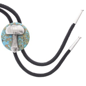 MushRoom BOLO TIE, 36: cord, made in USA