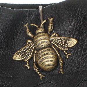 Antique Gold Bee Key Holder, made in USA, each