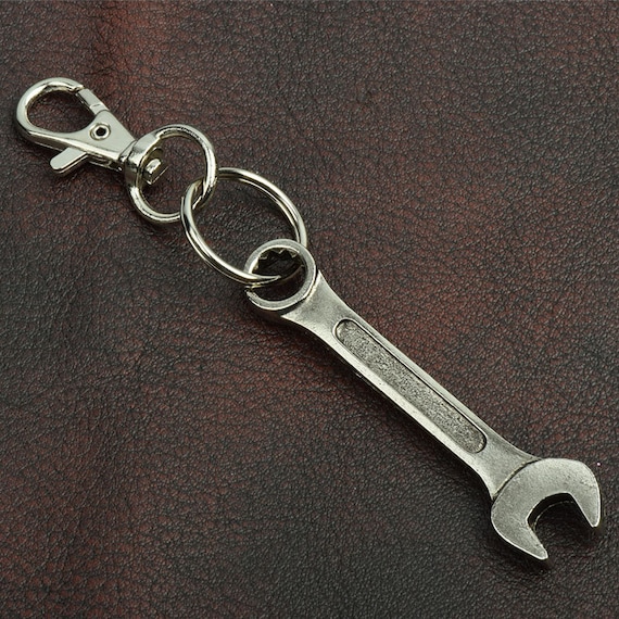 Wrench Keychain, zinc cast and plated, each Wrench Keychain, zinc cast and plated, each