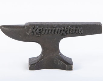 Remington Miniature Black Iron Anvil, Cast iron, Made in USA,  Each