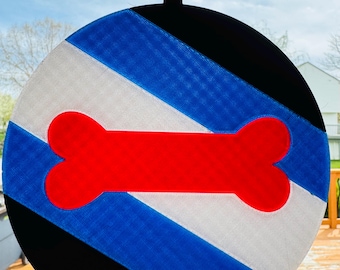Puppy Flag Sun Catcher Pup Pride