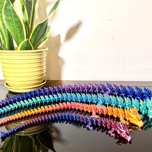Crystal Dragon 3D Gedruckt Fidget Spielzeug