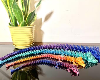 Crystal Dragon 3D Printed Fidget Toy