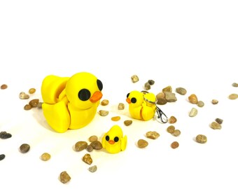 3D Printed Flexi Duck Toys Articulated