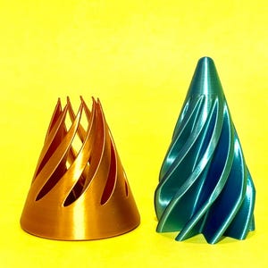 Spiral Multicolor Fidget Cone