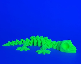 Flexi Glow in the Dark Gecko Skeleton
