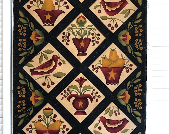 Abundance Fabric Panel by Kathy Schmitz LLC for Moda, Pattern 5890 - Etsy