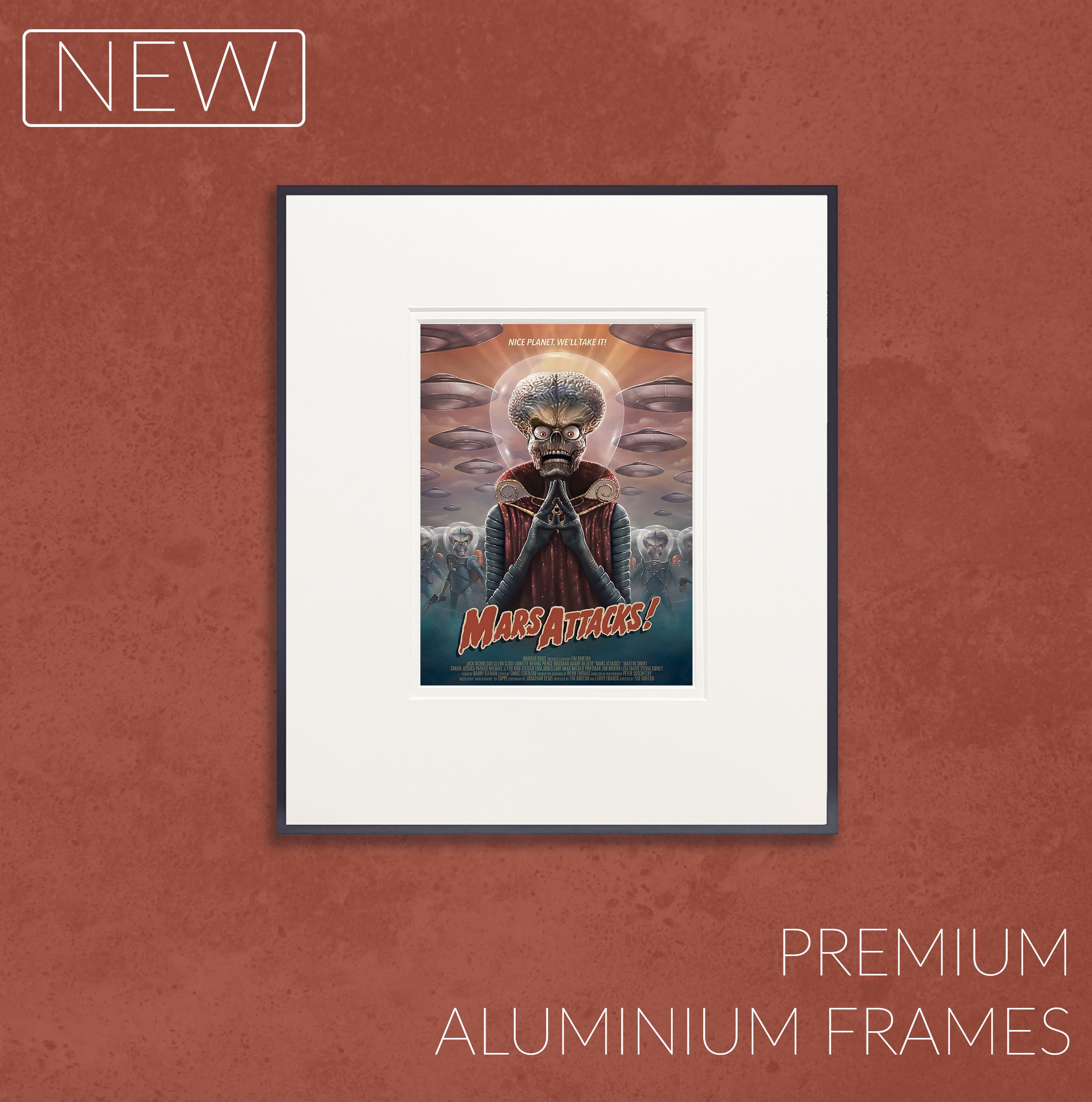 マーズ・アタック 映画ポスター：1990年代 SF アートプリント - A3/A4