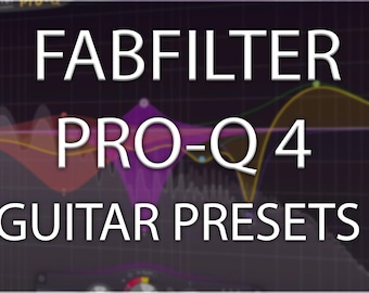 Fabfilter Pro Q 4 Presets Mixing Electric Guitar Audio Editing Music Production Producer