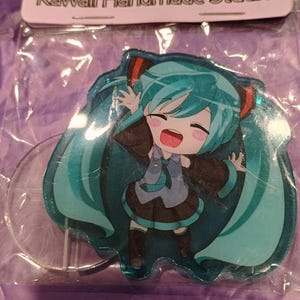 Hatsune Miku, chibi, acrylic mini standees