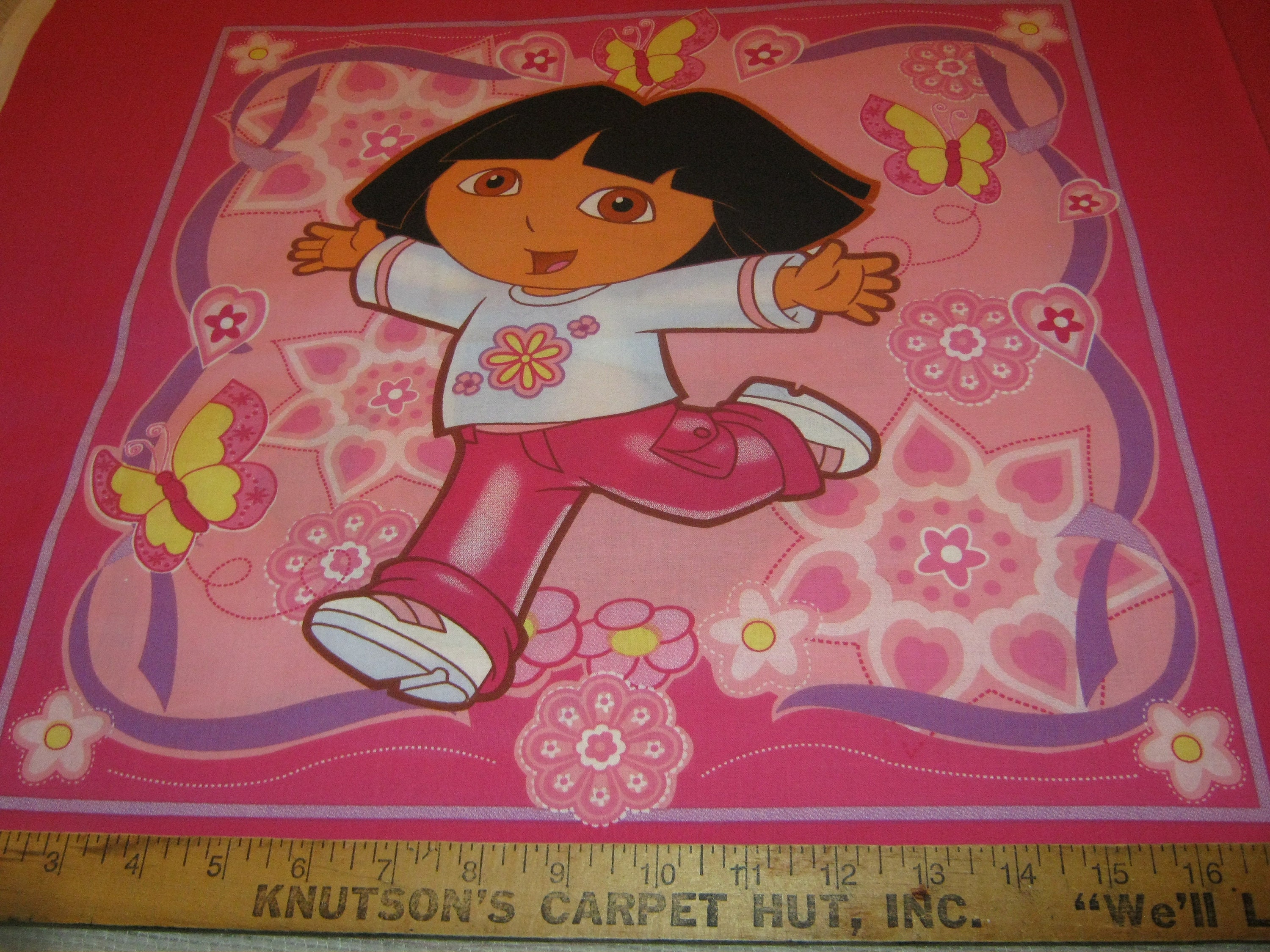 Dora the Explorer Girl's/Toddler Quilt Fabric Panel-BRAND | Etsy