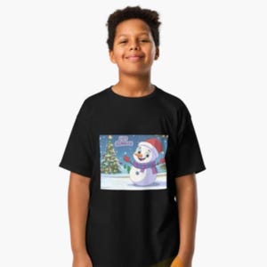 Frohe Weihnachten Schneemann Tshirt