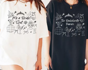 Comfort Colors Bridal Party Matching Shirts, Bachelorette Party Shirt, Shut Up Bride Tee, Bridal Party Shirt, Me? A Bride? Shut Up! Shirt