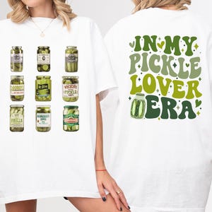 Comfort Colors In My Pickle Lover Era Shirt, Gift For Pickle Lover, Pickle Jar Shirt, Pickle Maker Gift, Funny Pickle Tees, Pickle Tee Gift